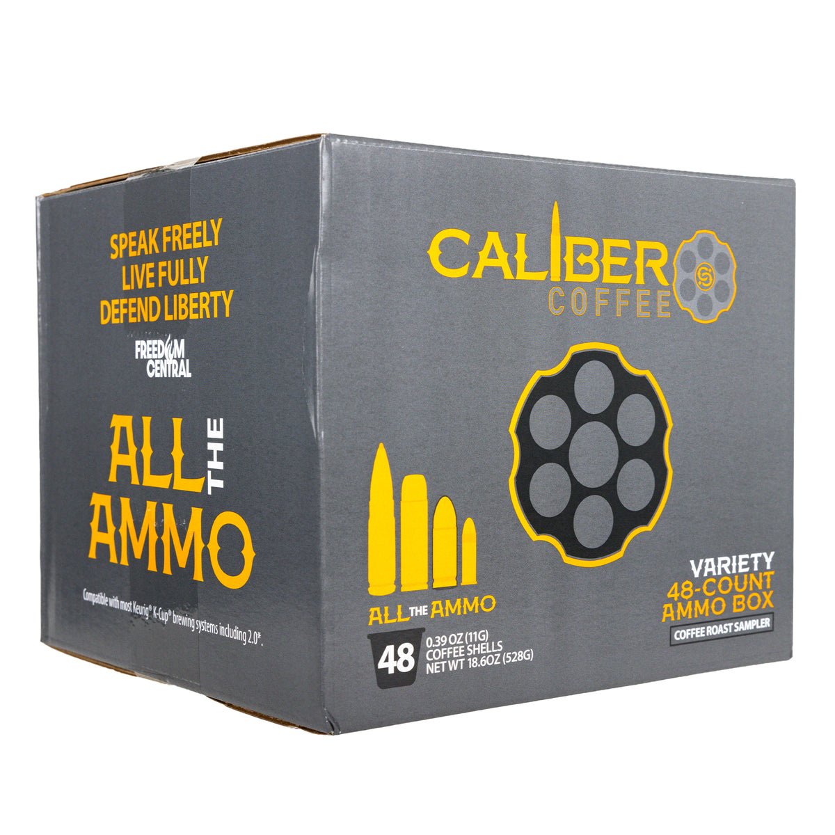 48 Count "All The Ammo" Variety Box Single-Serve Shells